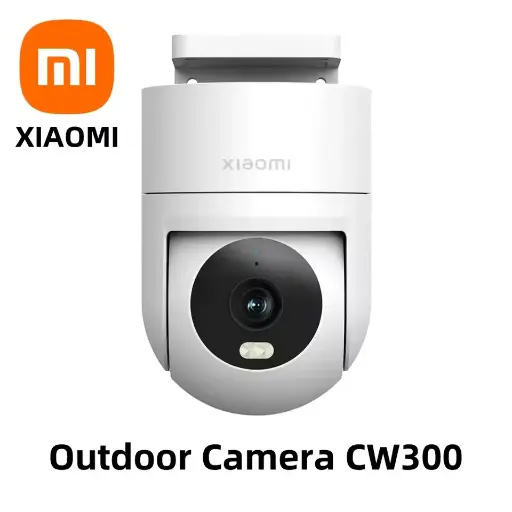 Cámara De Vigilancia Xiaomi Outdoor Camera Cw300 Color Blanco